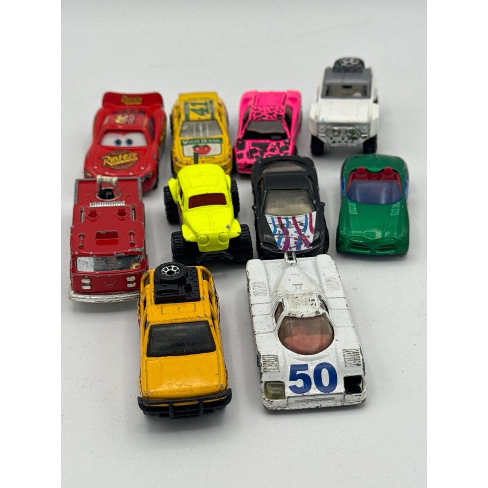 Lot of 10 Matchbox Cars Various Year and Models